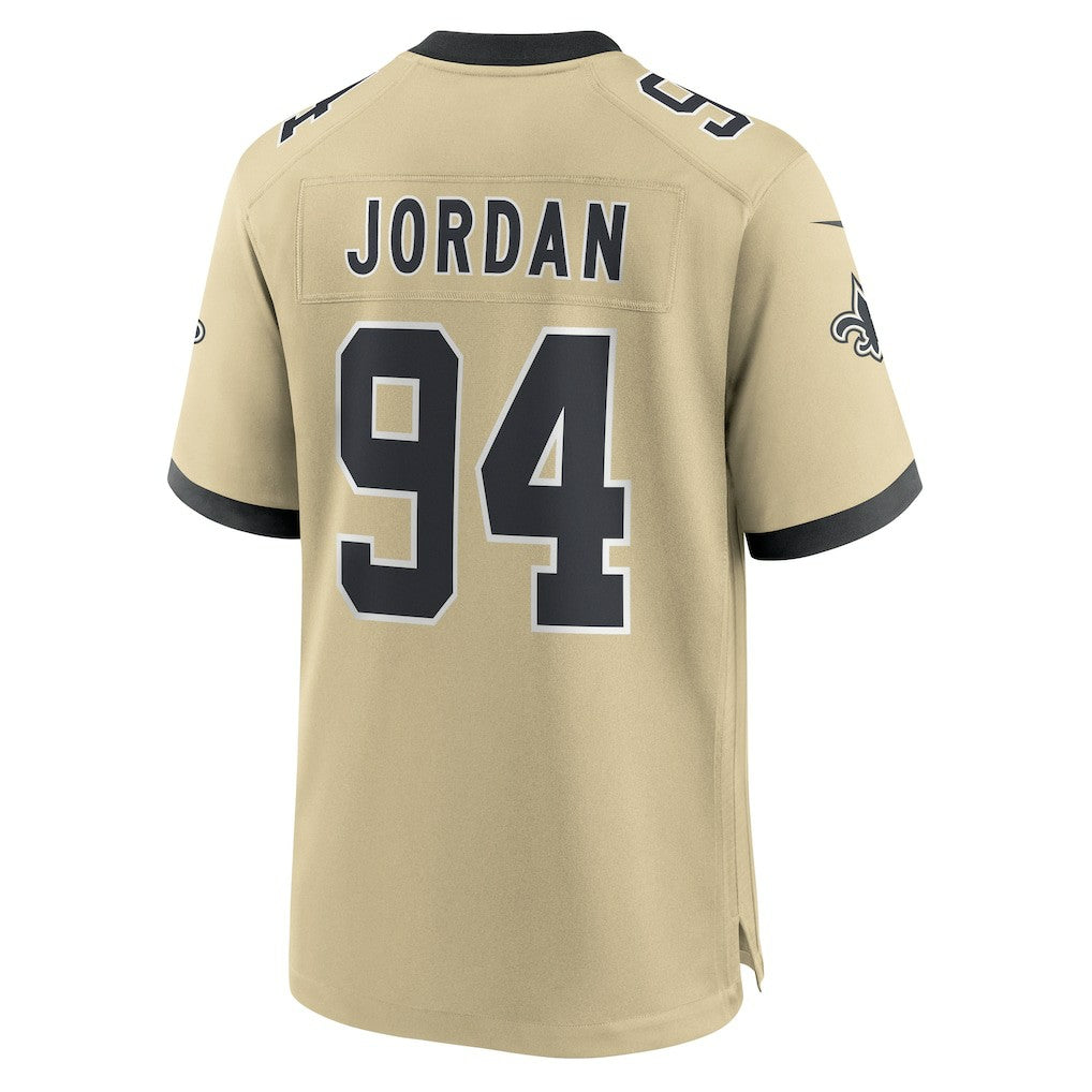 Cameron Jordan New Orleans Saints Gameday Golds Alternate Game Player Jersey - Gold | NFL Jerseys