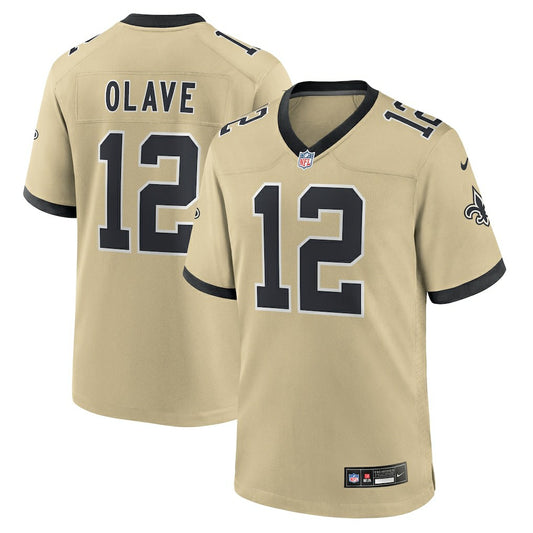 Chris Olave New Orleans Saints Gameday Golds Alternate Game Player Jersey - Gold | NFL Jerseys