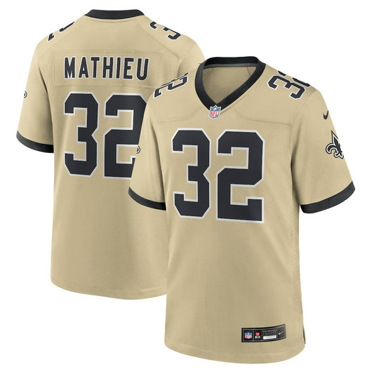 Tyrann Mathieu New Orleans Saints Gameday Golds Alternate Game Player Jersey - Gold | NFL Jerseys