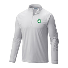 Columbia - Boston Celtics Terminal Tackle Raglan Omni-Shade Quarter-Zip Jacket - White