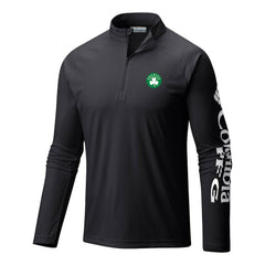 Columbia - Boston Celtics Terminal Tackle Raglan Omni-Shade Quarter-Zip Jacket - Black