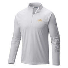 Columbia - Cleveland Cavaliers Terminal Tackle Raglan Omni-Shade Quarter-Zip Jacket - White