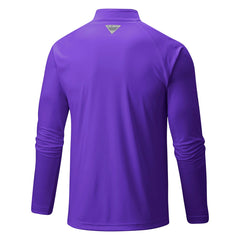 Columbia - Sacramento Kings Terminal Tackle Raglan Omni-Shade Quarter-Zip Jacket - Purple