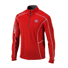 Columbia - Detroit Pistons Omni-Wick Shotgun Quarter-Zip Pullover - Red