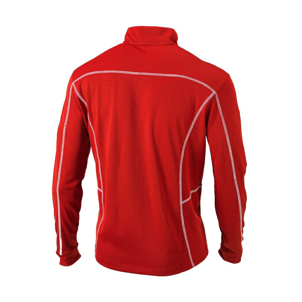 Columbia - Detroit Pistons Omni-Wick Shotgun Quarter-Zip Pullover - Red