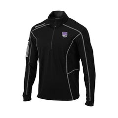 Columbia - Sacramento Kings Omni-Wick Shotgun Quarter-Zip Pullover - Black