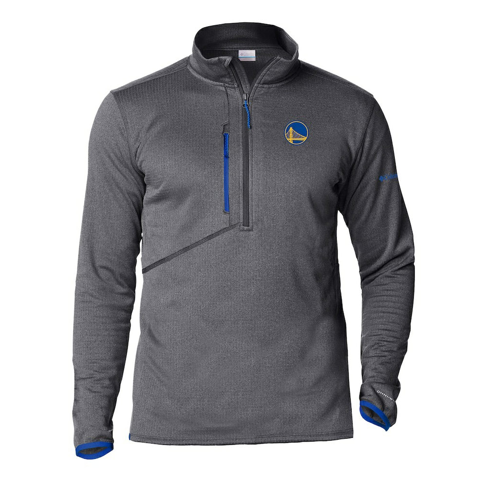 Columbia - Golden State Warriors Park View Half-Zip Top - Gray