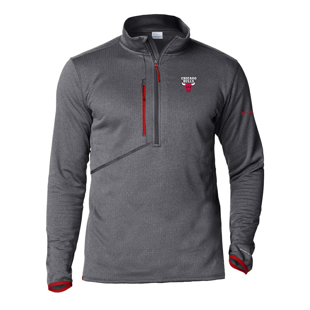 Columbia - Chicago Bulls Park View Half-Zip Top - Gray