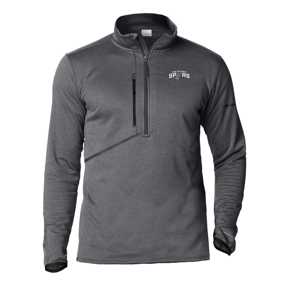 Columbia - San Antonio Spurs Park View Half-Zip Top - Gray