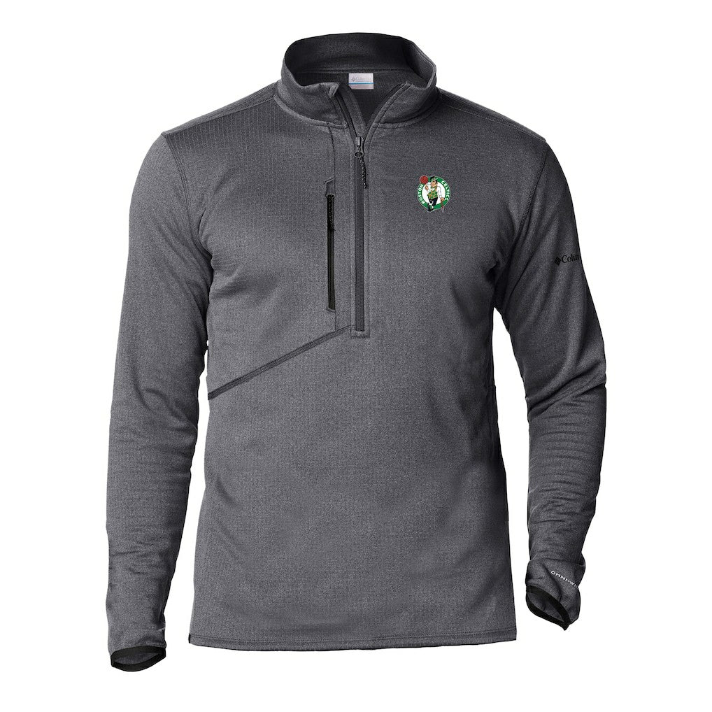 Columbia - Boston Celtics Park View Half-Zip Top - Gray