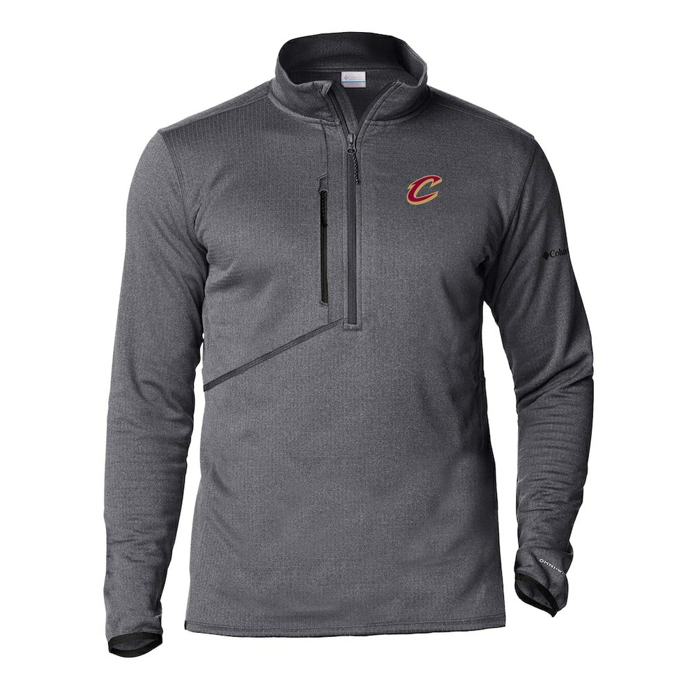 Columbia - Cleveland Cavaliers Park View Half-Zip Top - Gray