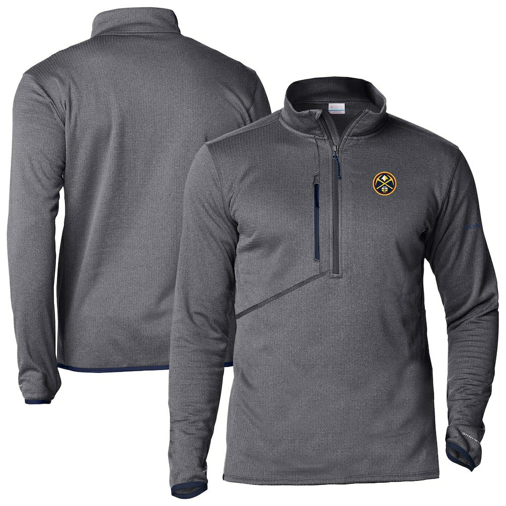 Columbia - Denver Nuggets Park View Half-Zip Top - Gray