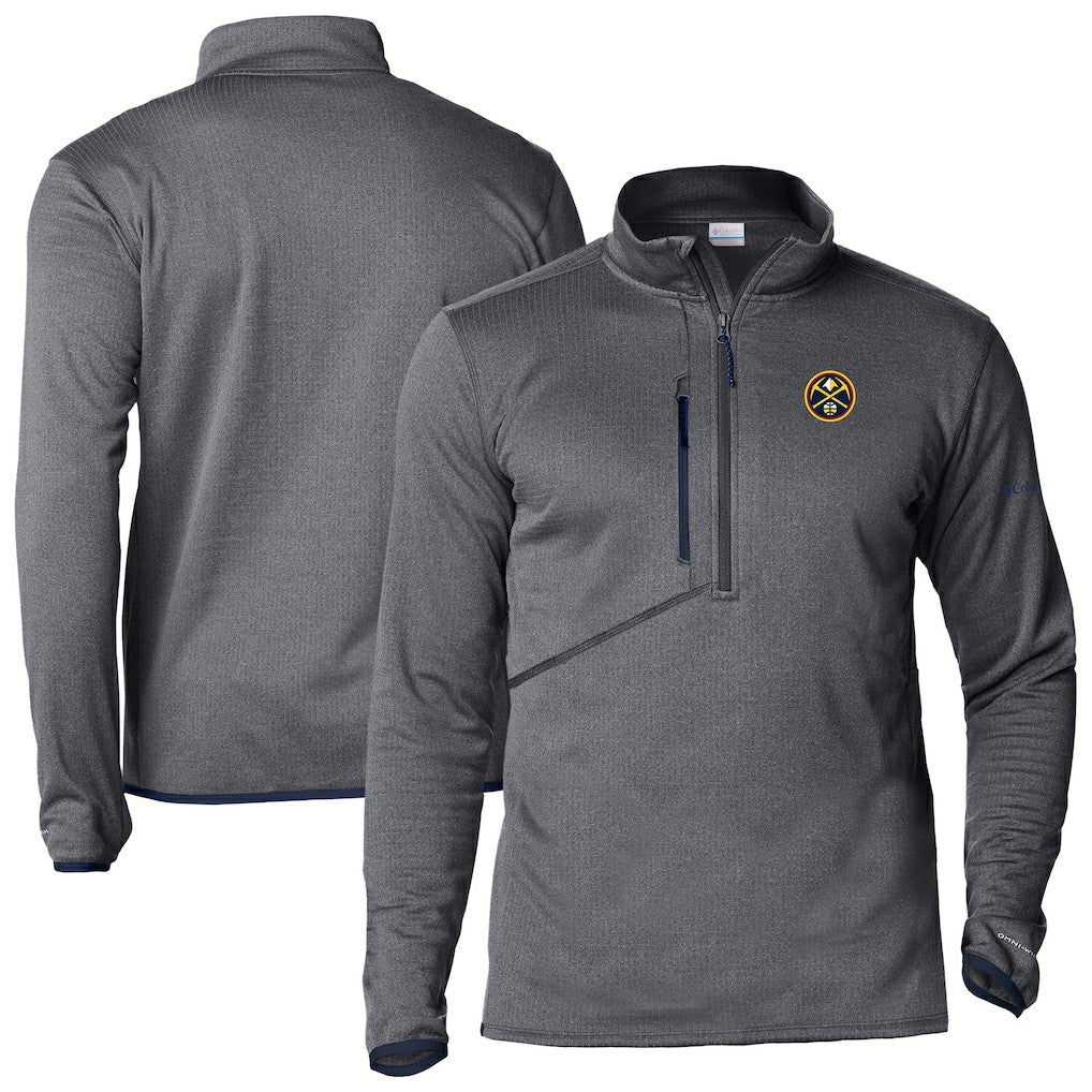 Columbia - Denver Nuggets Park View Half-Zip Top - Gray