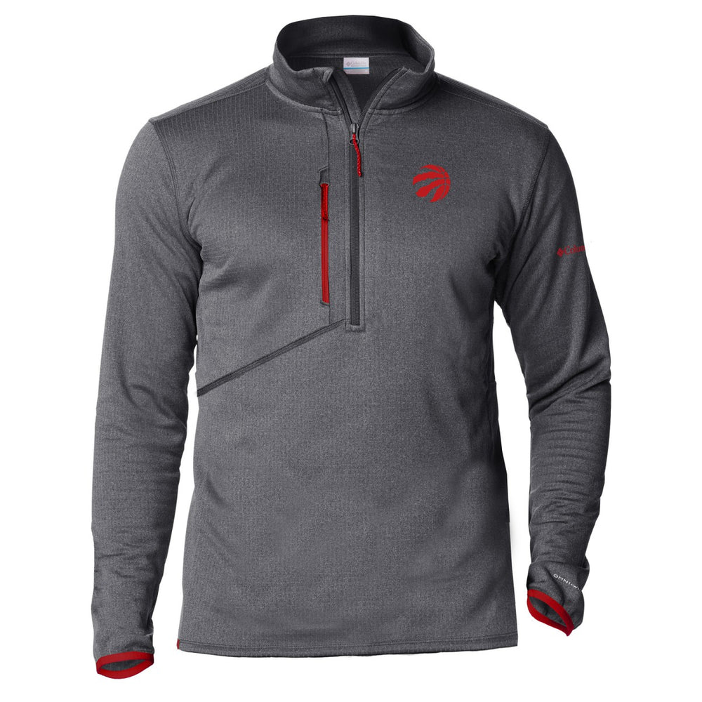 Columbia - Toronto Raptors Park View Half-Zip Top - Gray