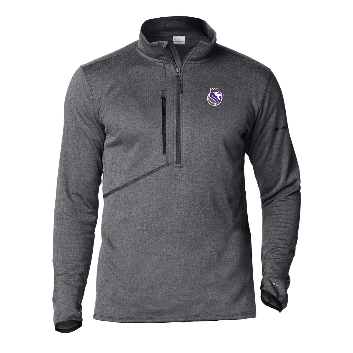 Columbia - Sacramento Kings Park View Half-Zip Top - Gray