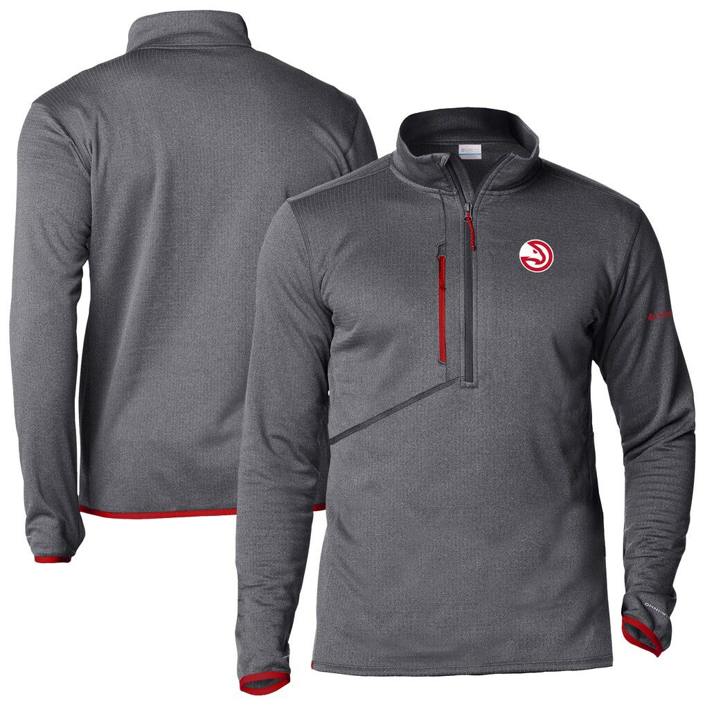 Columbia - Atlanta Hawks Park View Half-Zip Top - Gray