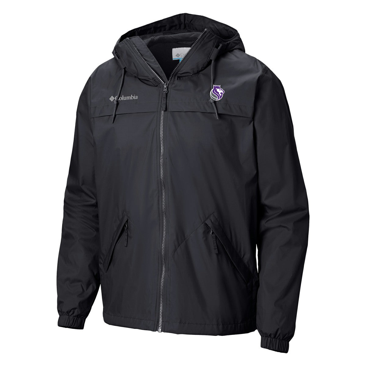 Columbia - Sacramento Kings Oroville Creek Lined Full-Zip Jacket - Black