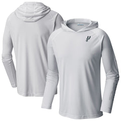 Columbia - San Antonio Spurs Terminal Tackle Long Sleeve Hoodie T-Shirt - White