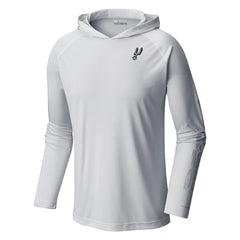 Columbia - San Antonio Spurs Terminal Tackle Long Sleeve Hoodie T-Shirt - White