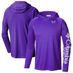 Columbia - Charlotte Hornets Terminal Tackle Long Sleeve Hoodie T-Shirt - Purple