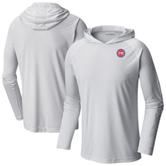 Columbia - Detroit Pistons Terminal Tackle Long Sleeve Hoodie T-Shirt - White