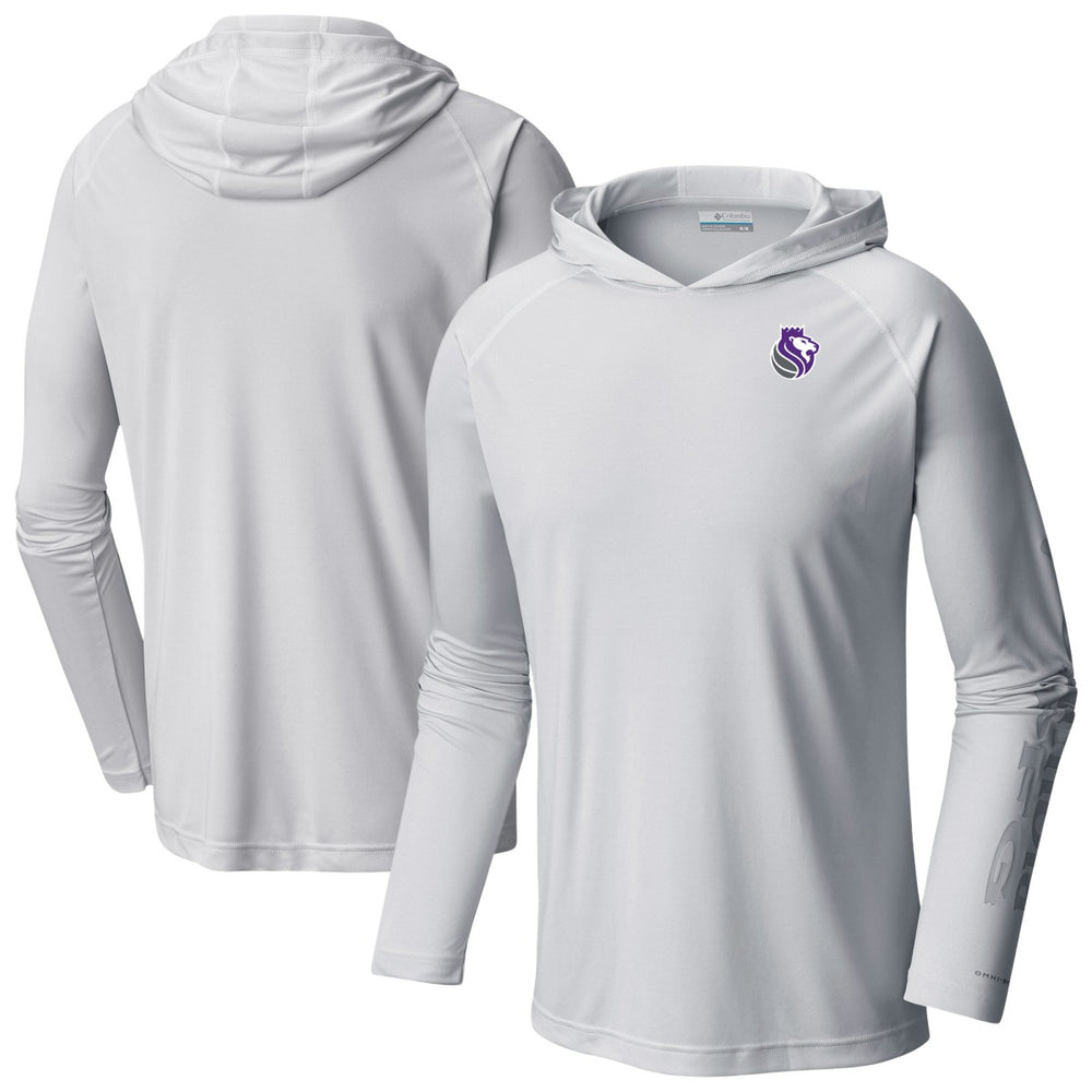 Columbia - Sacramento Kings Terminal Tackle Long Sleeve Hoodie T-Shirt - White