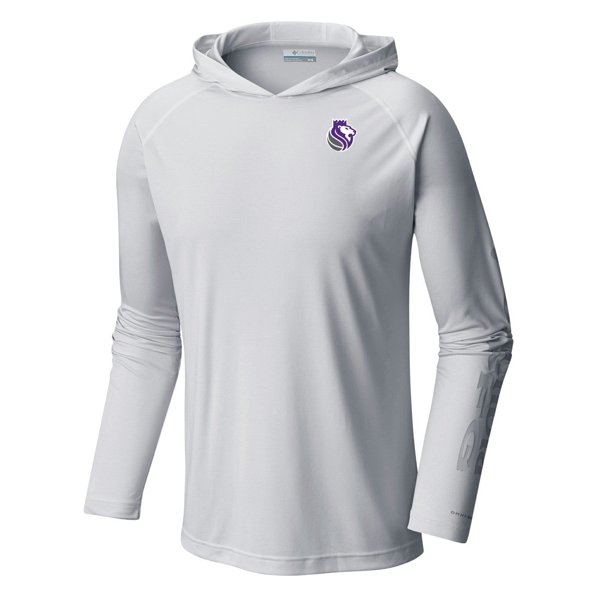 Columbia - Sacramento Kings Terminal Tackle Long Sleeve Hoodie T-Shirt - White
