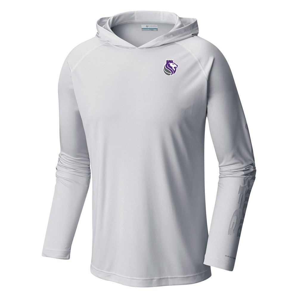 Columbia - Sacramento Kings Terminal Tackle Long Sleeve Hoodie T-Shirt - White