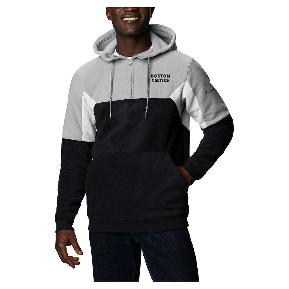 Columbia - Boston Celtics Lodge Quarter-Zip Hoodie - Black
