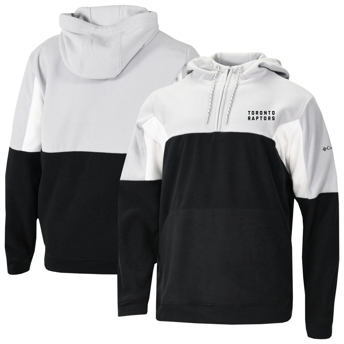 Columbia - Toronto Raptors Lodge Quarter-Zip Hoodie - Black