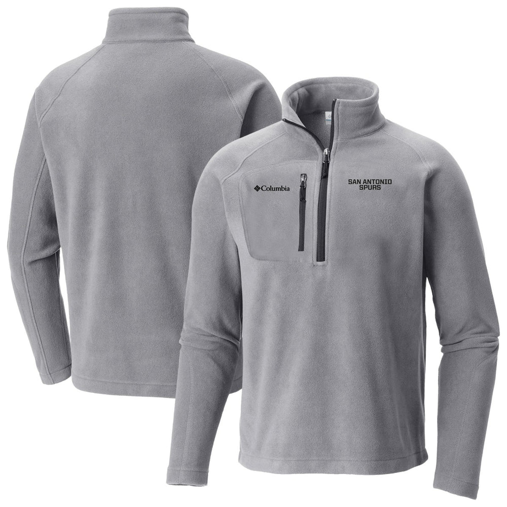 Columbia - San Antonio Spurs Fast Trek III Half-Zip Fleece Pullover - Gray