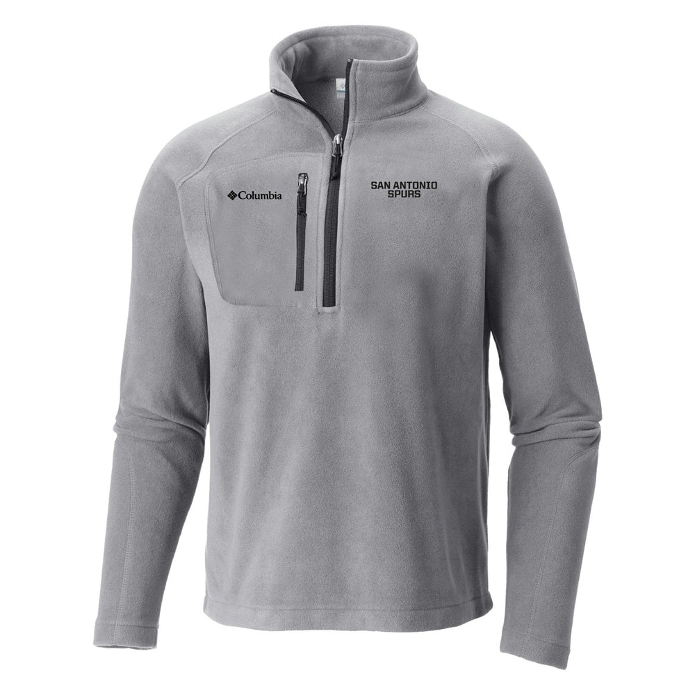 Columbia - San Antonio Spurs Fast Trek III Half-Zip Fleece Pullover - Gray