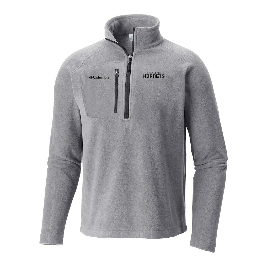 Columbia - Charlotte Hornets Fast Trek III Half-Zip Fleece Pullover - Gray