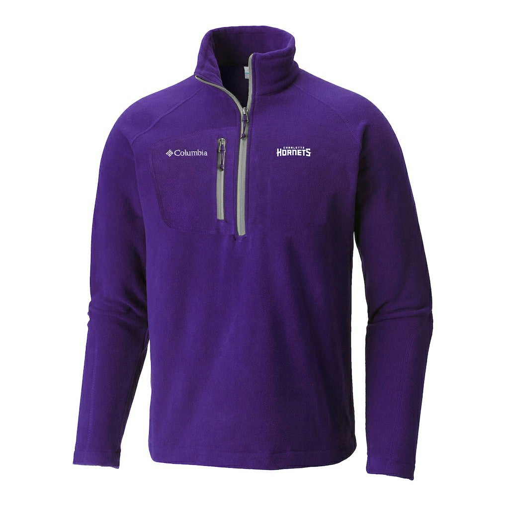 Columbia - Charlotte Hornets Fast Trek III Half-Zip Fleece Pullover - Purple