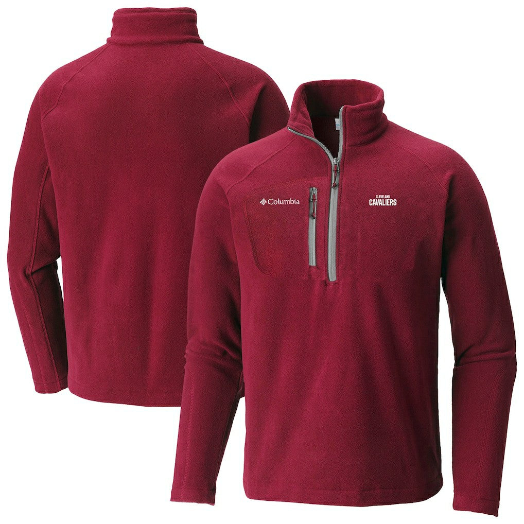 Columbia - Cleveland Cavaliers Fast Trek III Half-Zip Fleece Pullover - Wine