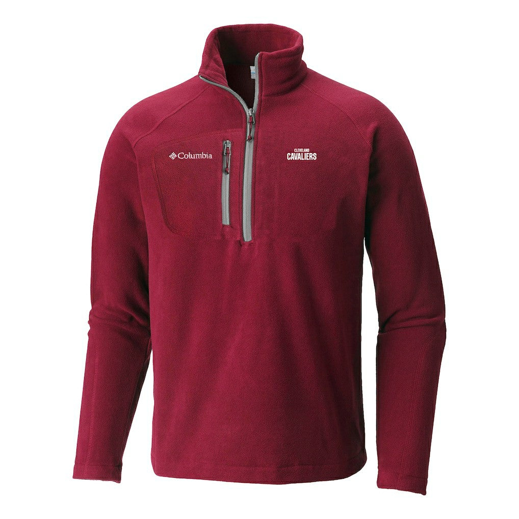 Columbia - Cleveland Cavaliers Fast Trek III Half-Zip Fleece Pullover - Wine