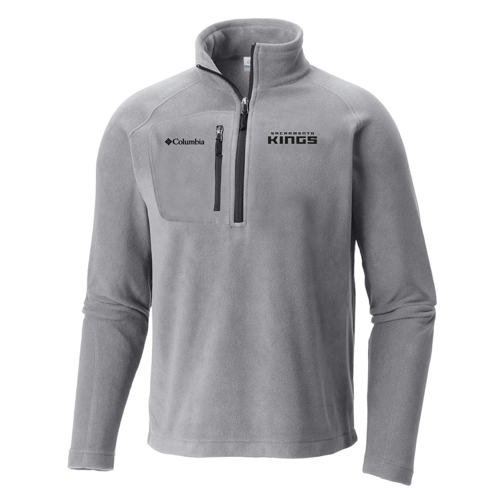 Columbia - Sacramento Kings Fast Trek III Half-Zip Fleece Pullover - Gray