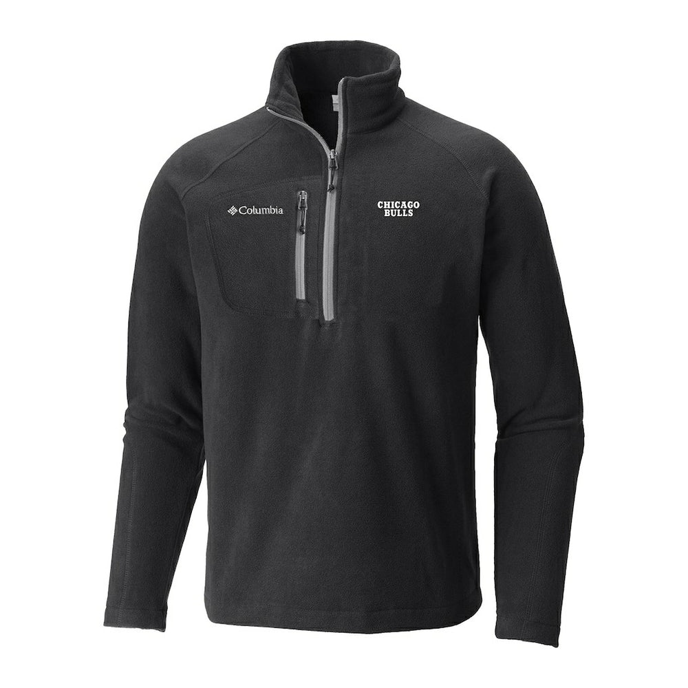 Columbia - Chicago Bulls Fast Trek III Half-Zip Fleece Pullover - Black