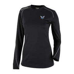 Columbia - Charlotte Hornets Women's Omni-Wick Shotgun Pullover Top - Black