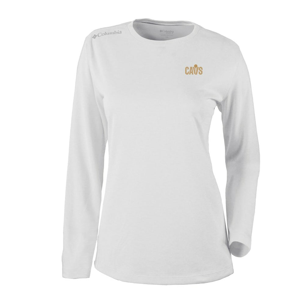 Columbia - Cleveland Cavaliers Women's Omni-Wick Shotgun Pullover Top - White