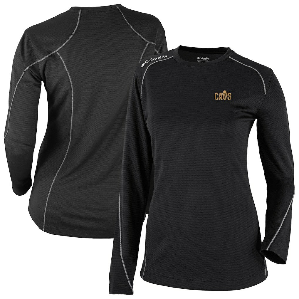 Columbia - Cleveland Cavaliers Women's Omni-Wick Shotgun Pullover Top - Black