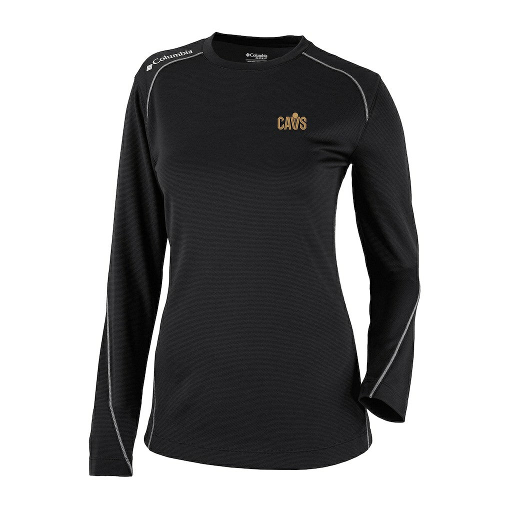 Columbia - Cleveland Cavaliers Women's Omni-Wick Shotgun Pullover Top - Black