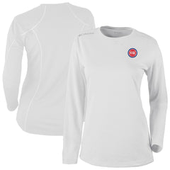 Columbia - Detroit Pistons Women's Omni-Wick Shotgun Pullover Top - White