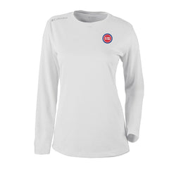 Columbia - Detroit Pistons Women's Omni-Wick Shotgun Pullover Top - White