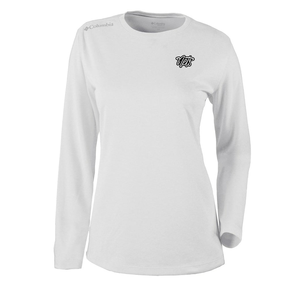 Columbia - Brooklyn Nets Women's Omni-Wick Shotgun Pullover Top - White
