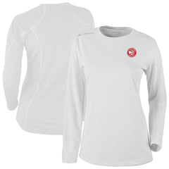 Columbia - Atlanta Hawks Women's Omni-Wick Shotgun Pullover Top - White