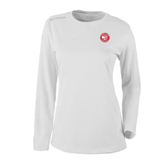 Columbia - Atlanta Hawks Women's Omni-Wick Shotgun Pullover Top - White