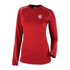 Columbia - Atlanta Hawks Women's Omni-Wick Shotgun Pullover Top - Red