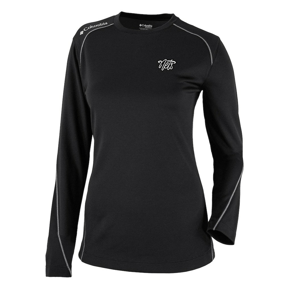 Columbia - Brooklyn Nets Women's Omni-Wick Shotgun Pullover Top - Black
