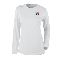 Columbia - Washington Wizards Women's Omni-Wick Shotgun Pullover Top - White